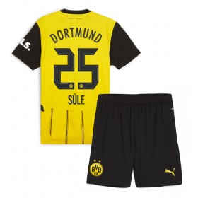 Dětské fotbalový komplet Borussia Dortmund Niklas Sule #25 Domácí košile 2024-25 Krátkým Rukávem